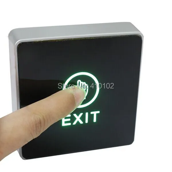 

Infrared Contactless Bule Backlight Touch Exit Button \ Door Release Switch for Access Control