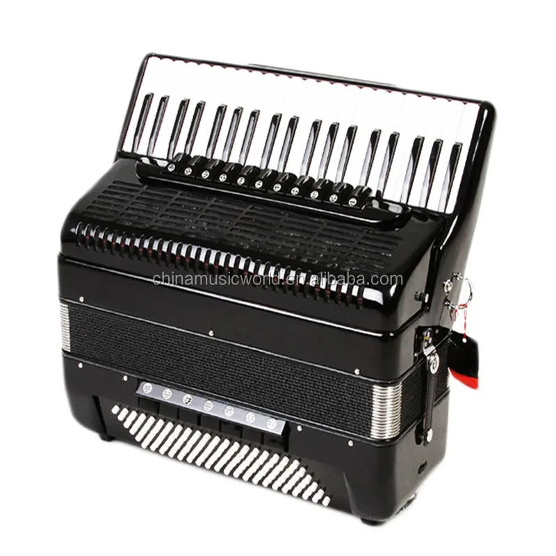 Afanti high grade 41keys 120 Bass Echo Accordion AFA-05 Black color 