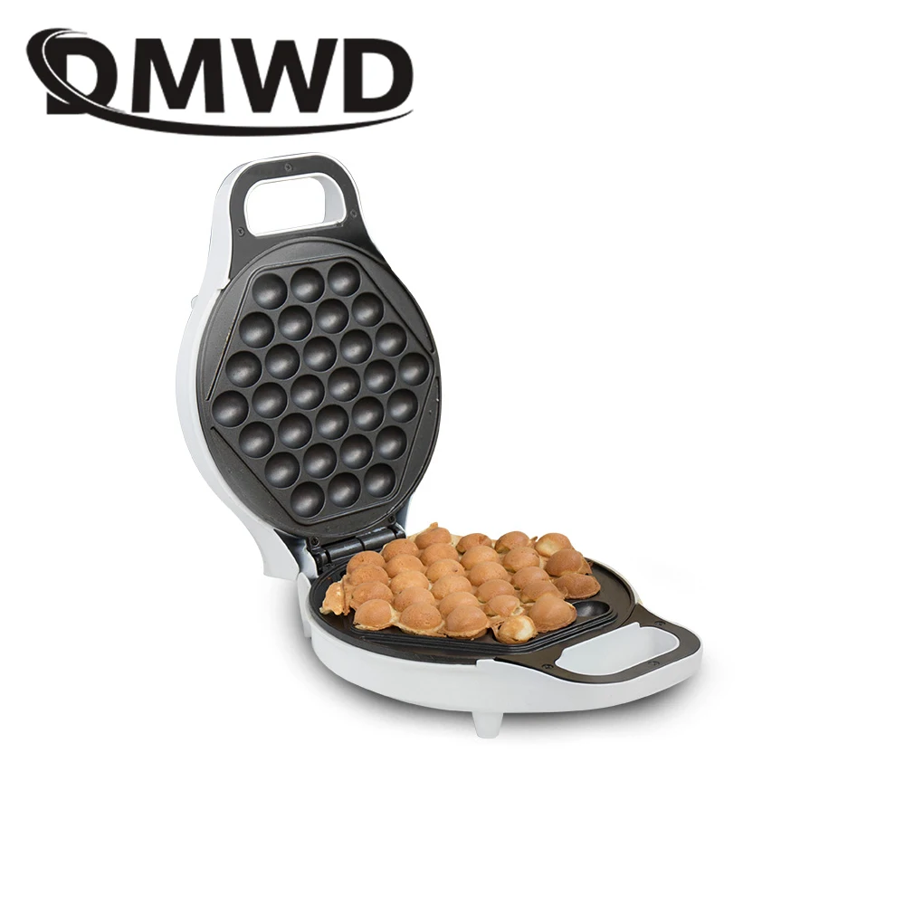 DMWD MINI portable Hong Kong electric eggs bubble waffle Maker QQ egg Aberdeen omelet machine eggettes puff cake pan EU US plug DMWD MINI portable Hong Kong electric eggs bubble waffle Maker QQ egg Aberdeen omelet machine eggettes puff cake pan EU US plug