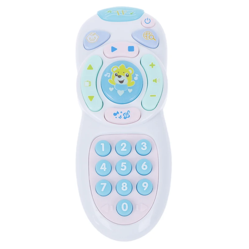 Детские игрушки музыкальный мобильный телефон ТВ пульт дистанционного управления Ранние развивающие игрушки электрическая обучающая машина, игрушка в подарок