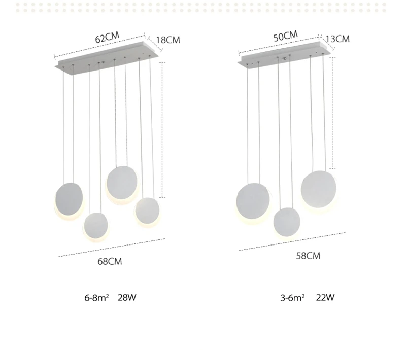 Nordic Modern Led Pendant Lights DIY Hanging Light For Dining Room Kitchen Room Cafe suspension luminaire suspendu Pendant Lamp (18)