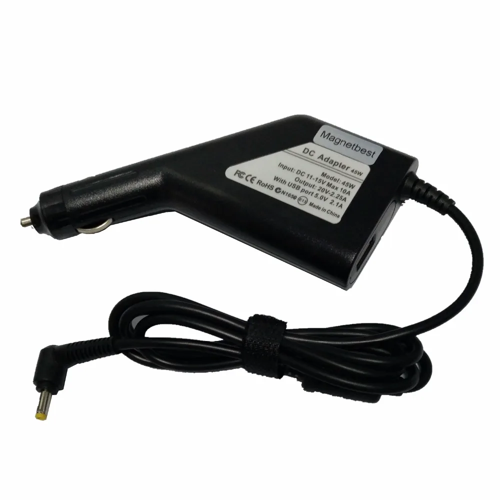 20V 2.25A 45W Laptop Car Adapter Charger For Lenovo Ideapad 100 310S-14  100S-14 100S-15 DC 4.0*1.7mm Car Power Supply - AliExpress