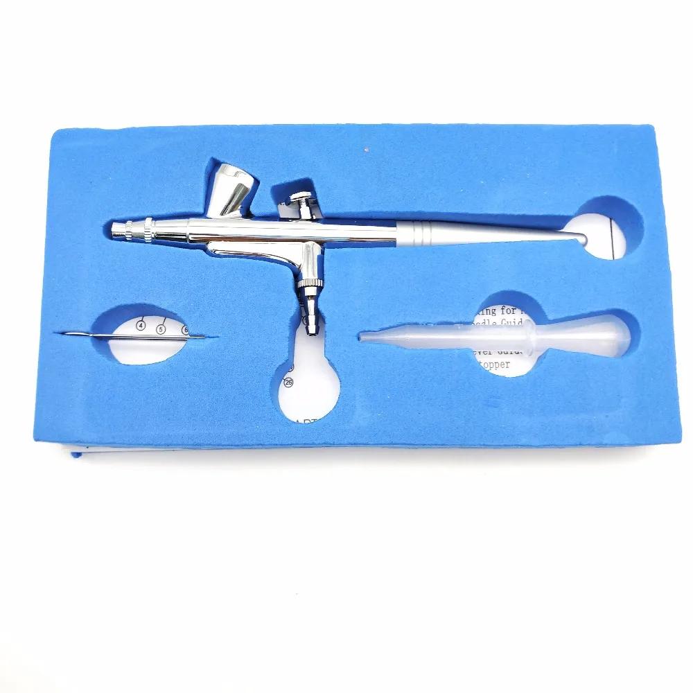 Airbrush Kit G 136 Nozzle Size 0.2 / 0.3 / 0.4 / 0.5mm Pull Double