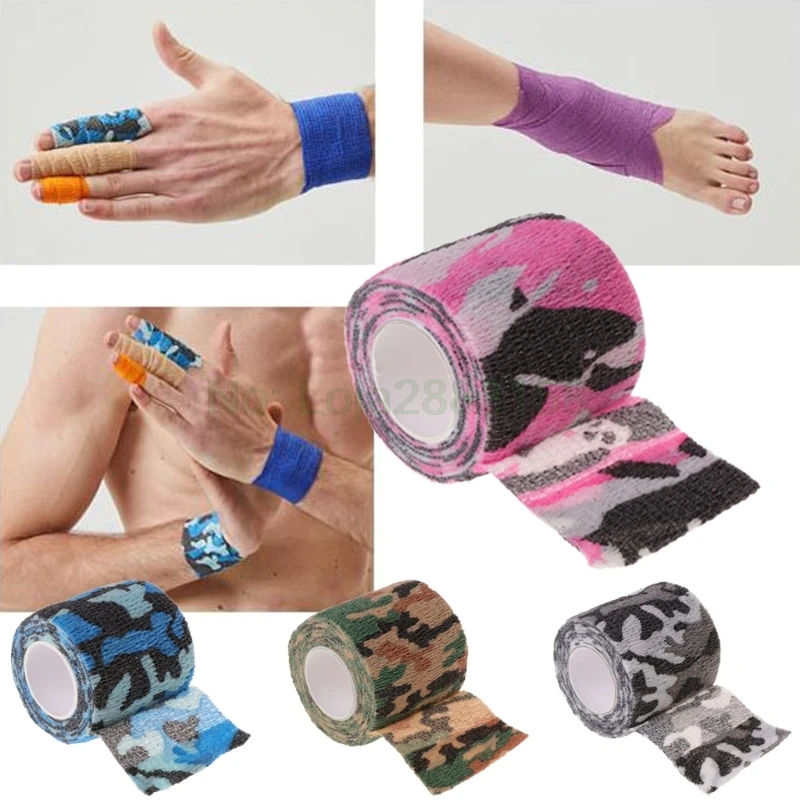 Tattoo Selfadhesive Nonwoven Elastic Bandage Grip Tube Cover Wrap
