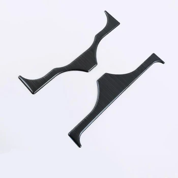 

For Honda CR-V 2017 2PCS Stainless Steel Car Interior Front Water Cup Protector Cover Trim Moldings Car Styling Accessories