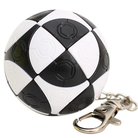 

45mm magnetic Ball Spanish Spherical Keychain Children Gift cubo antiestres