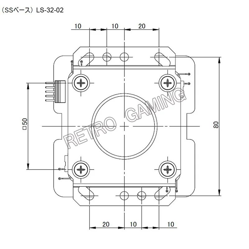 10 шт. оригинальный Seimitsu LS-32-02 Япония аркадный джойстик 4/8 с Микропереключатель для JAMMA MAME игровой Кабинет машина