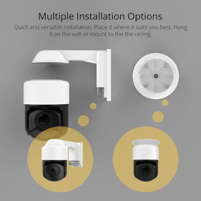 1080P 2MP WiFI PTZ наружная ip камера 2 8 12 мм Автофокус Водонепроницаемая ночного