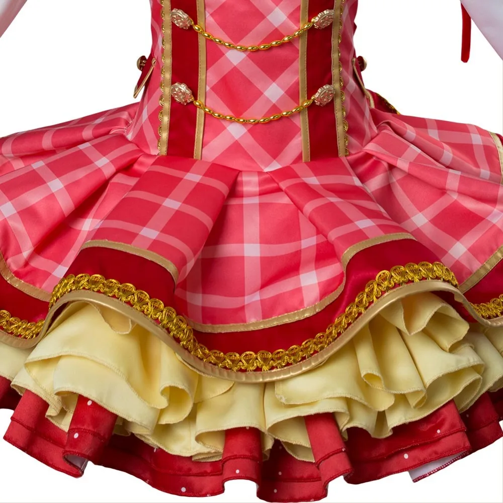 Костюм Love Live! Солнечный свет! Нико Ядзава букет Униформа платье Косплей ПОЛНЫЙ
