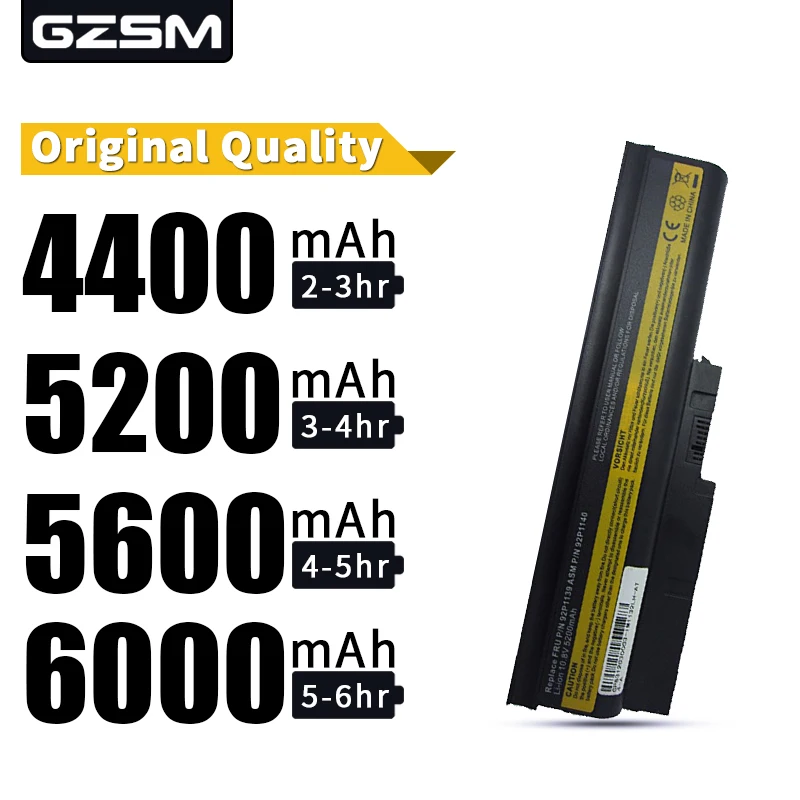 HSW батарея для ноутбука lenovo t500 Lenovo t60 sl500 t60p w500 r500 батарея|laptop battery|battery for laptoplaptop battery
