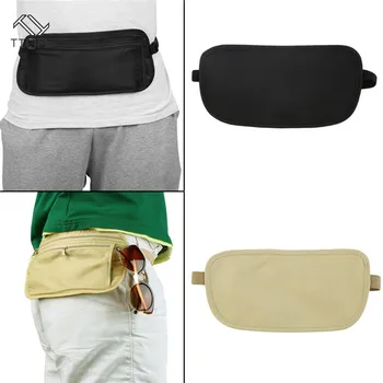 

TTLIFE Cloth Waist Bags Travel Pouch Hidden Wallet Passport Money Waist Belt Bag Slim Secret Security Useful Travel Chest Packs