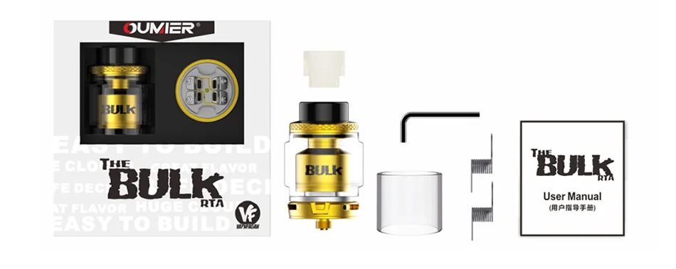 OUMIER BULK RTA 3.6ml/6.5ml