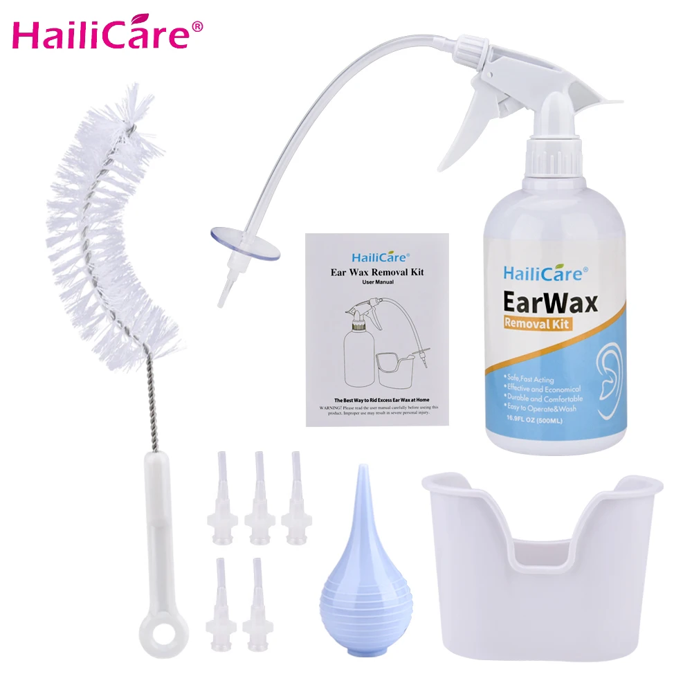 Quality Adults Kid Ear Irrigation Cleaning Kit Premium Ear Wax Removal