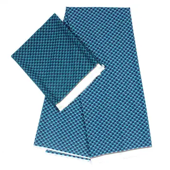 

Latest african wax pattern satin silk stretch fabric for dress creative Digital print wax satin silk fabric 6 yards/lot S180510