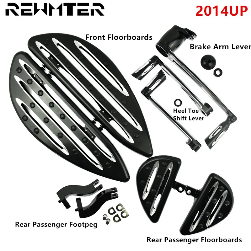 Motorcycle Floorboards&Shift Lever&Brake Shift&Linkage For Harley