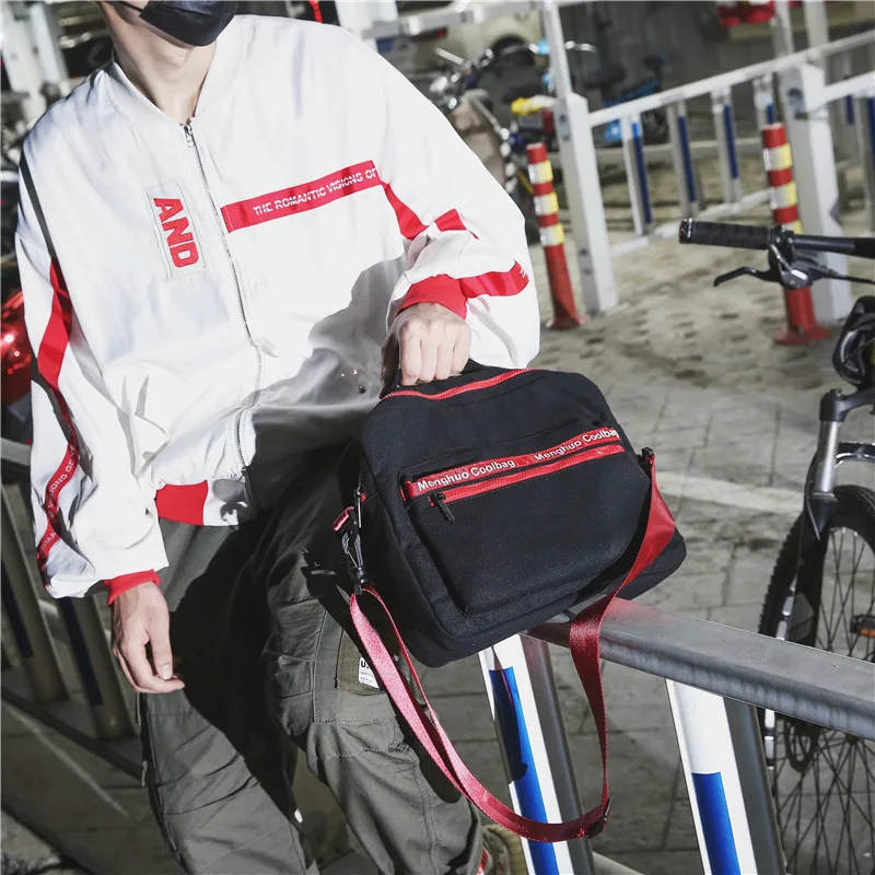 Menghuo CANVAS TOTE HANDBAG Women Messenger Bags Women's Multifunctional Travel Shoulder Crossbody Bag Letters Messenger BolsosTJZM6675