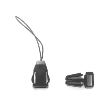 

1pc New Mini Plastic Solid Plug-in Button Rope Buckle String Button Outdoor Rope strap Accessories