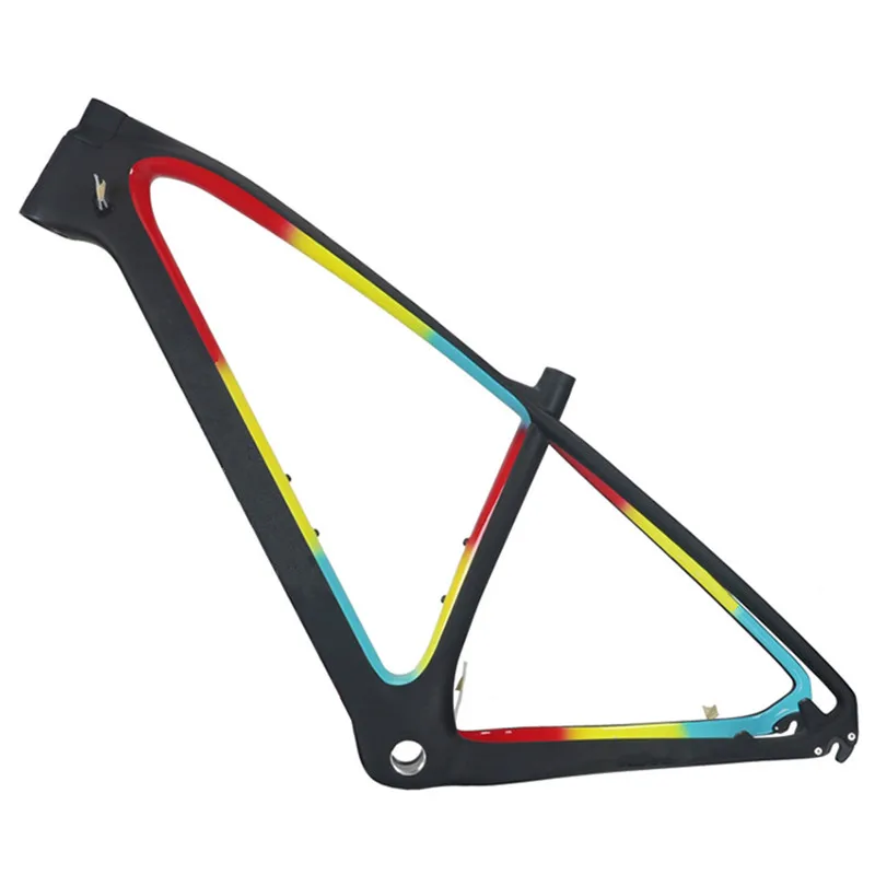 Carbon Mountain Racing Frame MTB Frame 29" Wheel UD Matte BB92 135*9/142*12 carbon mtb frame 27.