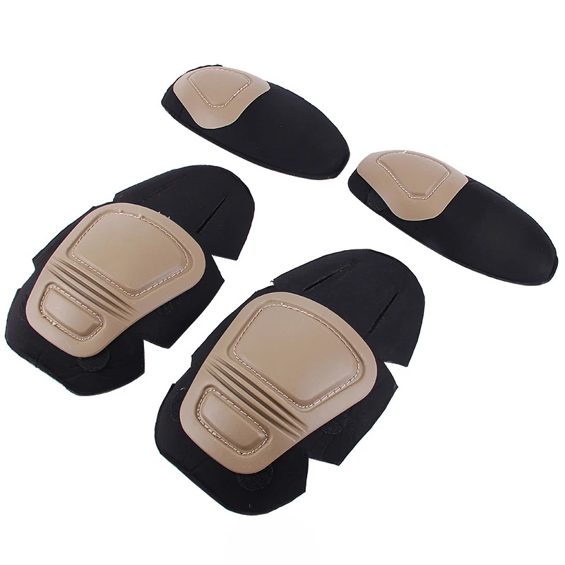 

Military Tactical g2 g3 Frog Suit Knee Pads & Elbow Support Paintball Airsoft Kneepad Interpolated Knee Protector Set For Adult