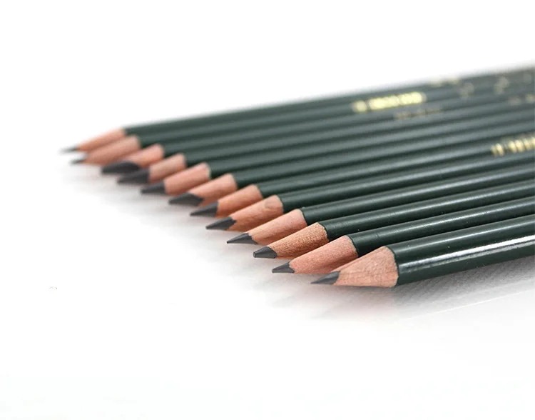 12 шт. 2H-12B Рисование рисунок эскиз карандаш для граффити набор нетоксичные Стандартные Карандаши для офиса школы угольный карандаш искусство
