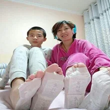 Tens Premium Detox Foot Patch Pads Organic Herbal Cleansing Patches Improve Sleep Slimming Foot Patch Massage Antistress Z18401
