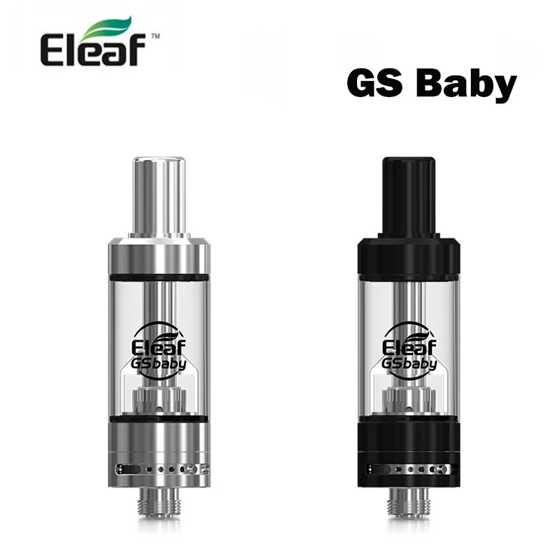 

Eleaf GS Baby 2ml with the GS Air 0.75ohm coils Head includes a refined airflow system Fit for Eleaf iStick Pico Baby Kit