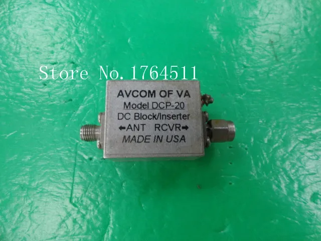 

[BELLA] AVCOM of DCP-20 SMA RF coaxial DC converter