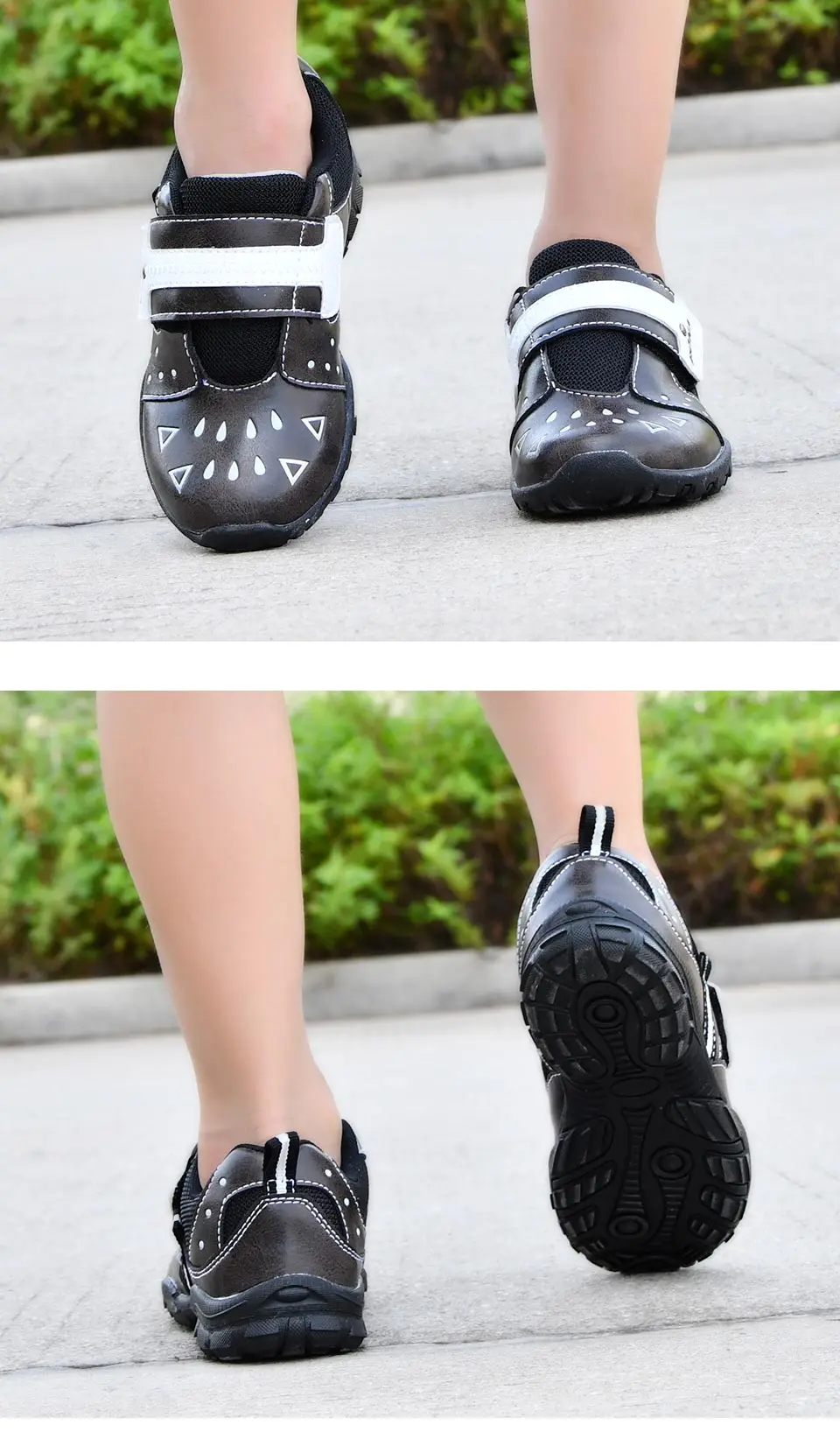 Meninas de Lazer Bona Novo Estilo Moda Crianças Sapatilhas Malha Sintética Meninos Sapatos Casuais Sapatos Hook & Loop Rápido Frete Grátis 19 malha sintética meninos sapatos casuais hook &