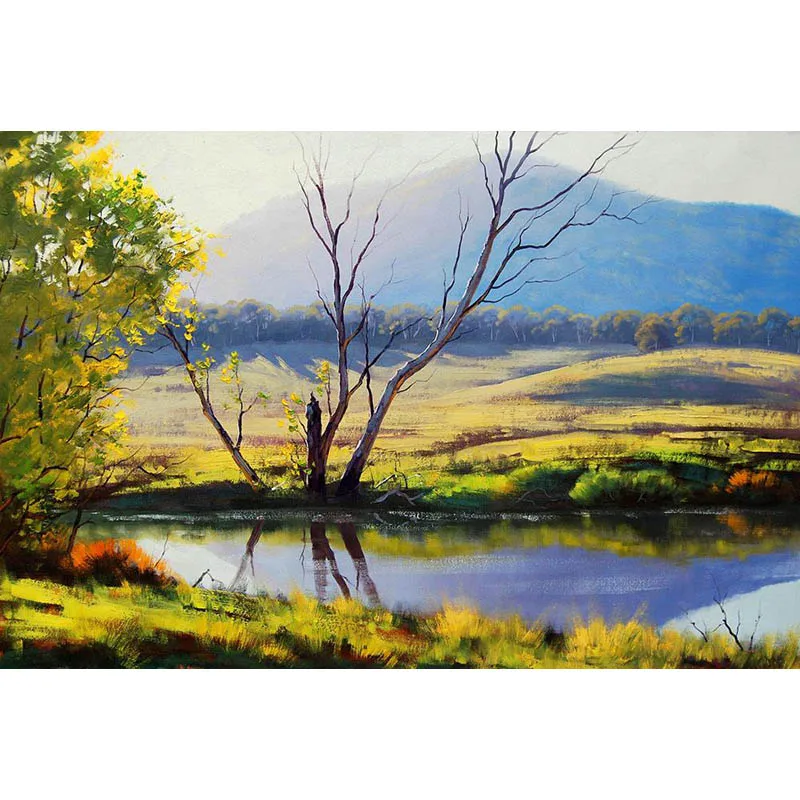 

YIKELA Diamond Painting Cross Stitch Oil&Watercolor Full Drill Square Diamond Embroidery 5d Diy Home Decor Scenery