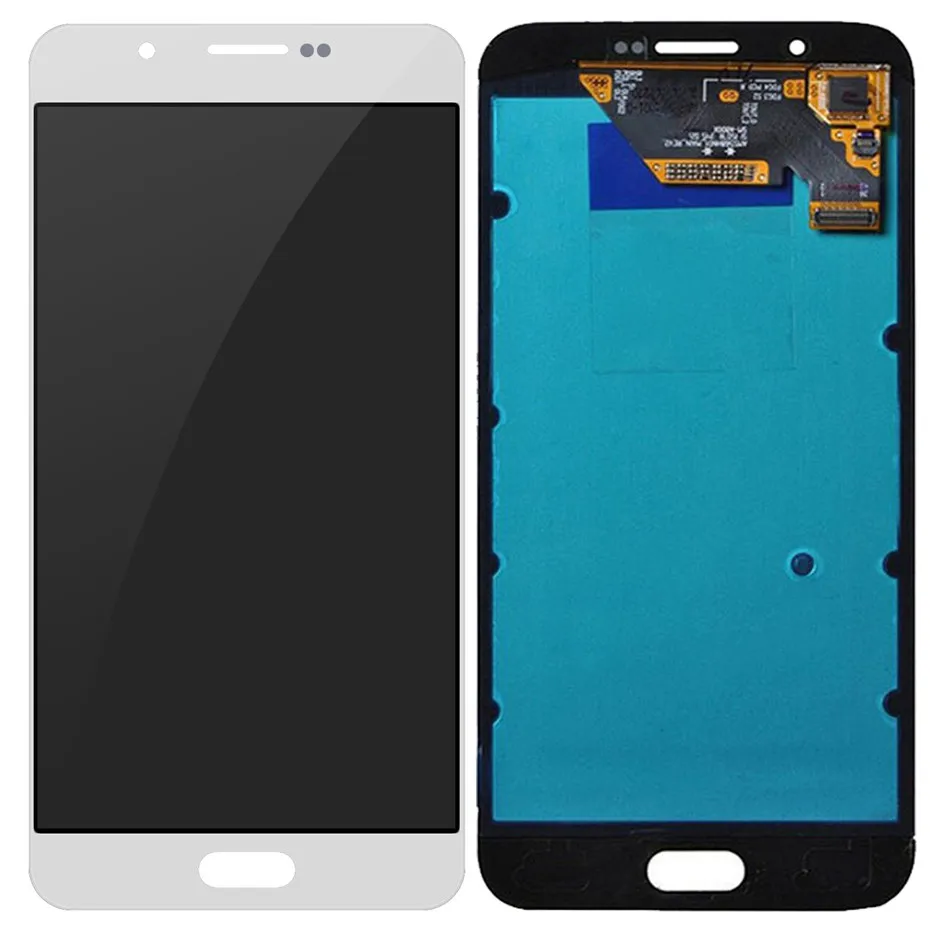 Супер AMOLED LCD для Samsung Galaxy A8 2015 A8000 A800 A800F A800I A800H сенсорный экран дигитайзер в