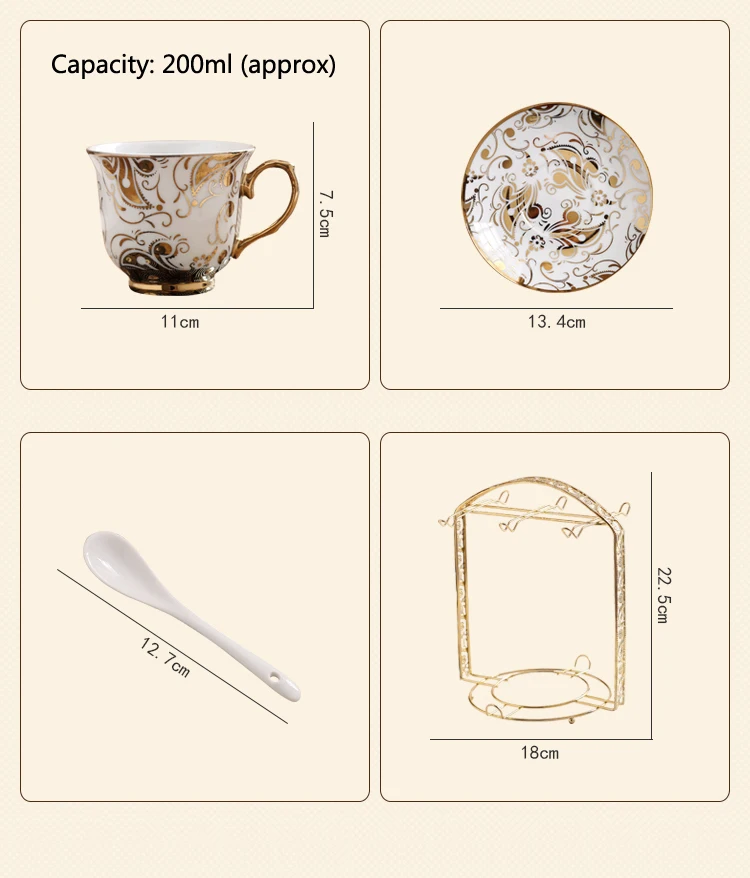 Европейский керамический набор чашка кофе с Творческий высокого класса чайный набор гостиная бытовой воды стакан молока чашку для свадьбы подарки