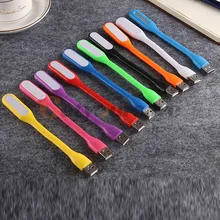 Colorful Portable USB 5V 1.2W LED Lamp for Xiaomi Power bank Comupter Notebook Mini USB table light Protect Eye Lights Gadget