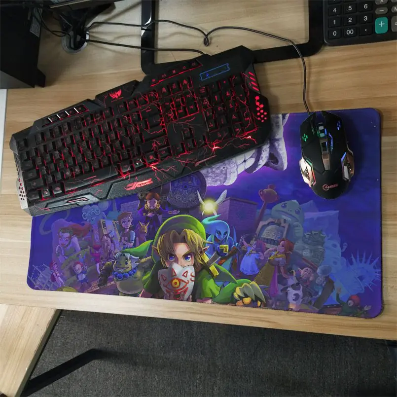 MaiYaCa laptop Table Mat For Dota 2 CS Go gaming mouse pads 30x60cm Keyboard Mat Cartoon