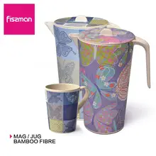 Фиссман 1700 мл кувшин из бамбукового волокна BPA бесплатно чайник для воды