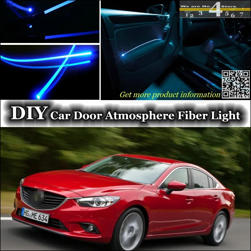 Us 26 91 21 Off Interior Ambient Light Tuning Atmosphere Fiber Optic Band Lights For Mazda 6 Mazda6 M6 Mps Atenza Inside Door Panel Illumination In