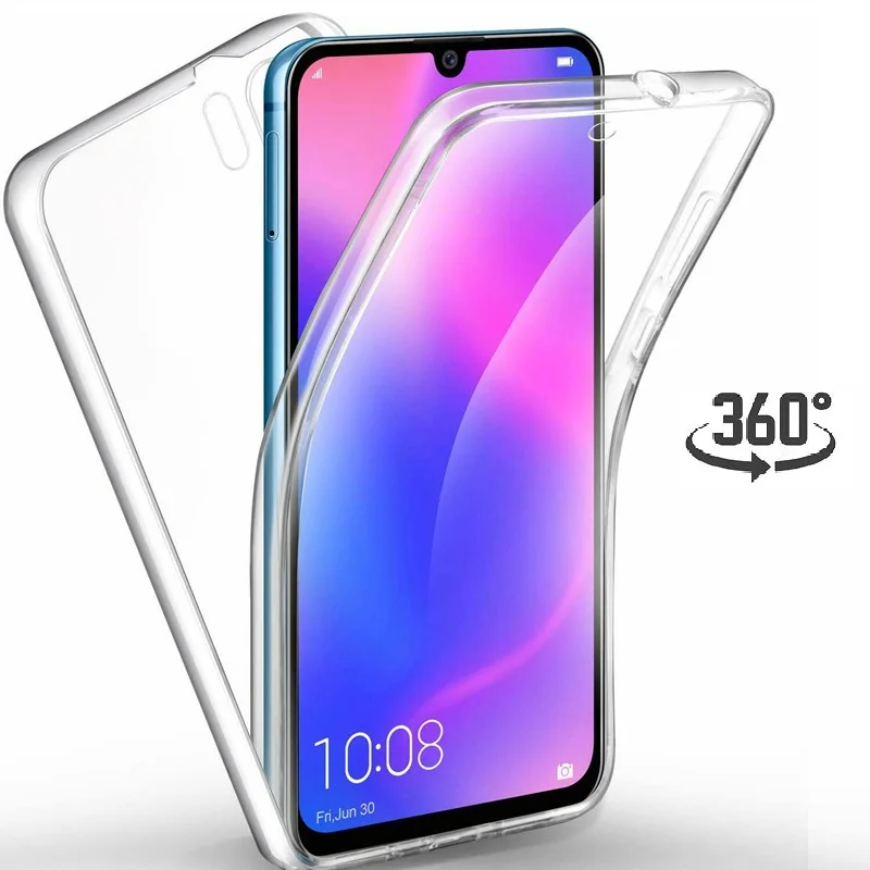 Custodia A 360 Gradi Per Huawei P30 Pro P20 Mate 20 Lite P Smart Y7 Y6 2019 Honor 10 Lite 8X 20S 8A 20 Nova 5T 5 Clear Full Cover