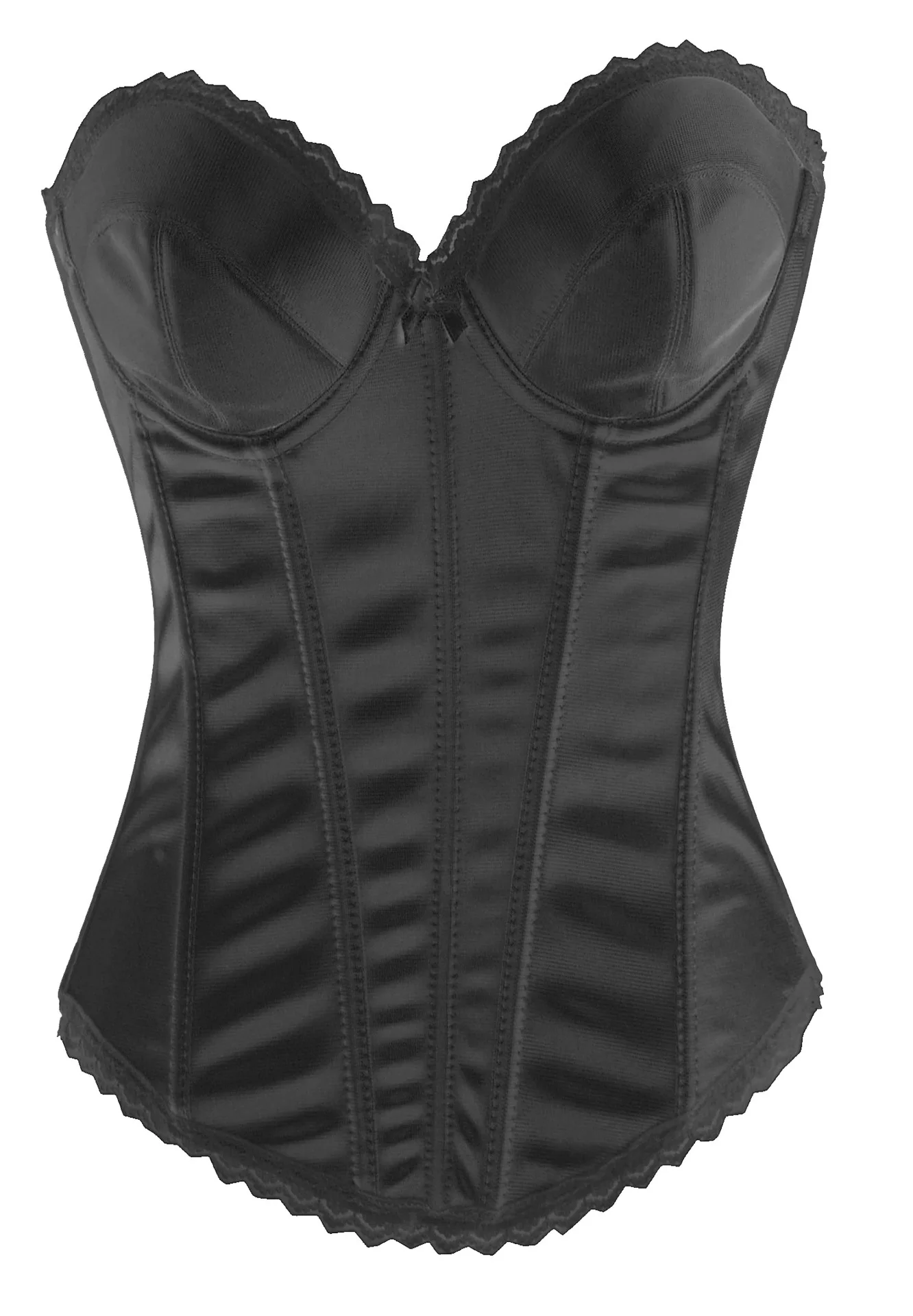 Buy Waist Corset Bustiers Underbust black Push up