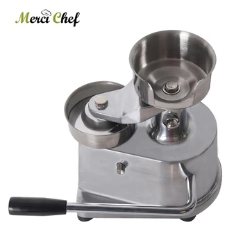 

ITOP 100mm/130mm Diameter Hamburger Patty Maker Commercial Burger Meat Press Machine Aluminum Alloy Food Processor