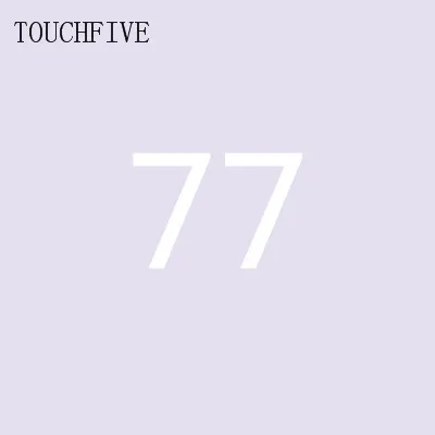 1 шт. TouchFive на выбор, 168 цветов, маркеры для эскизов, маркеры на спиртовой основе, набор цветных маркеров, товары для рукоделия, ручка для школы - Цвет: 77