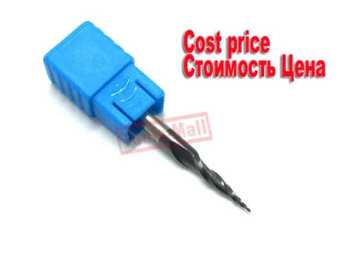 Carboneto de Tungstênio Cone e Cone Fresas de Topo 20.5 50l 2f Hrc55 Sólido Revestido Taper Bola Nariz Fim Moinhos 5 Pcs R0.25 * d4