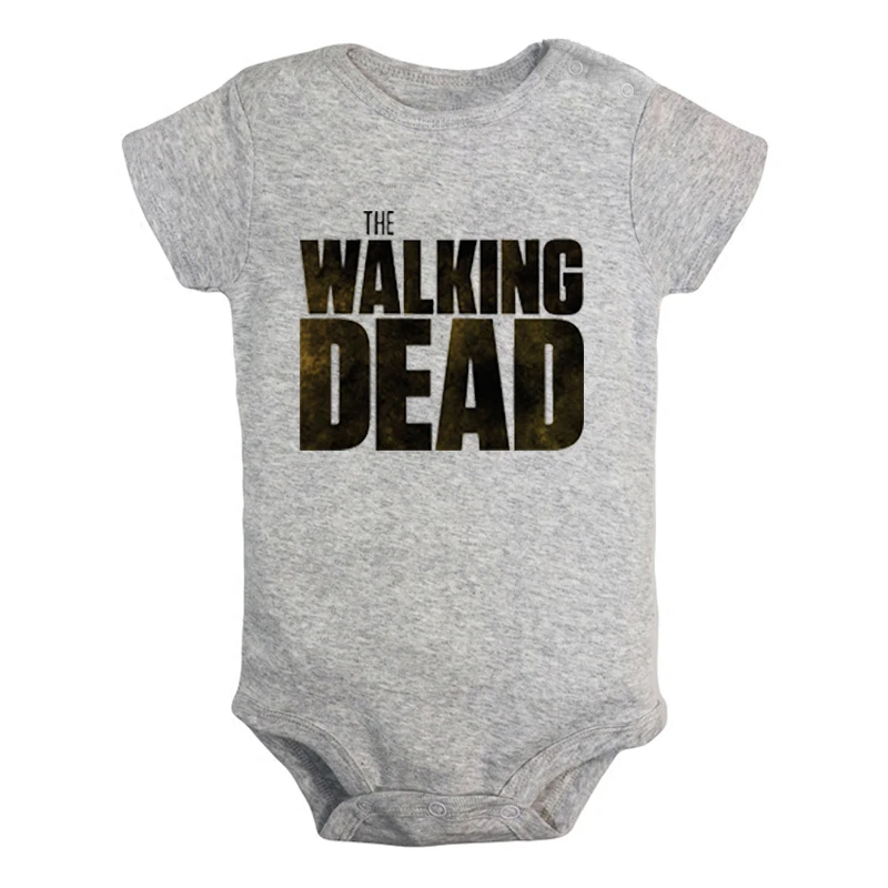 

The walking dead zomble outbreak response team Design Newborn Baby Boys Girls Outfits Jumpsuit Print Infant Bodysuit Clothes
