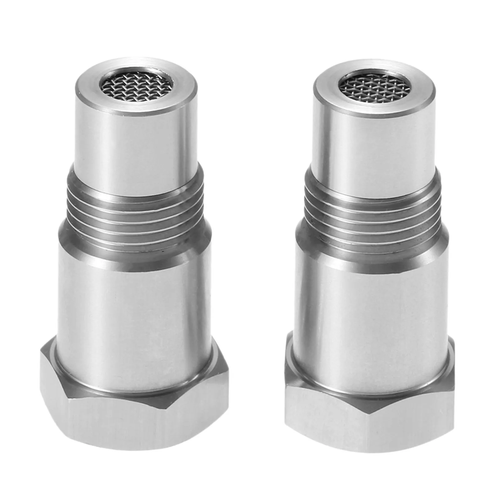 

Yetaha 2Pcs O2 Sensor Spacers Engine Light CEL Eliminator With Mini Catalytic Converter For M18 X 1.5 Thread