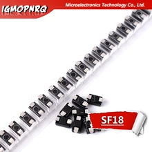 100 шт. с выпрямительным диодом SMA ES1J SF18 1A 600V