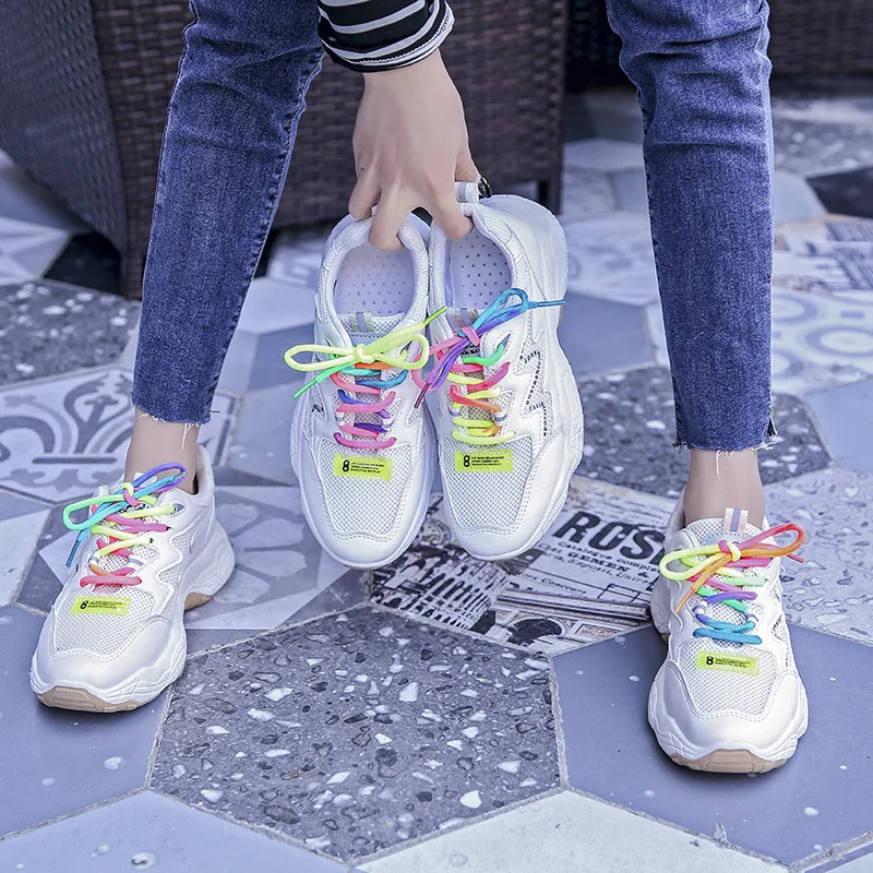 Повседневная обувь женские кроссовки на платформе zapatos de mujer Брендовая chaussures femme