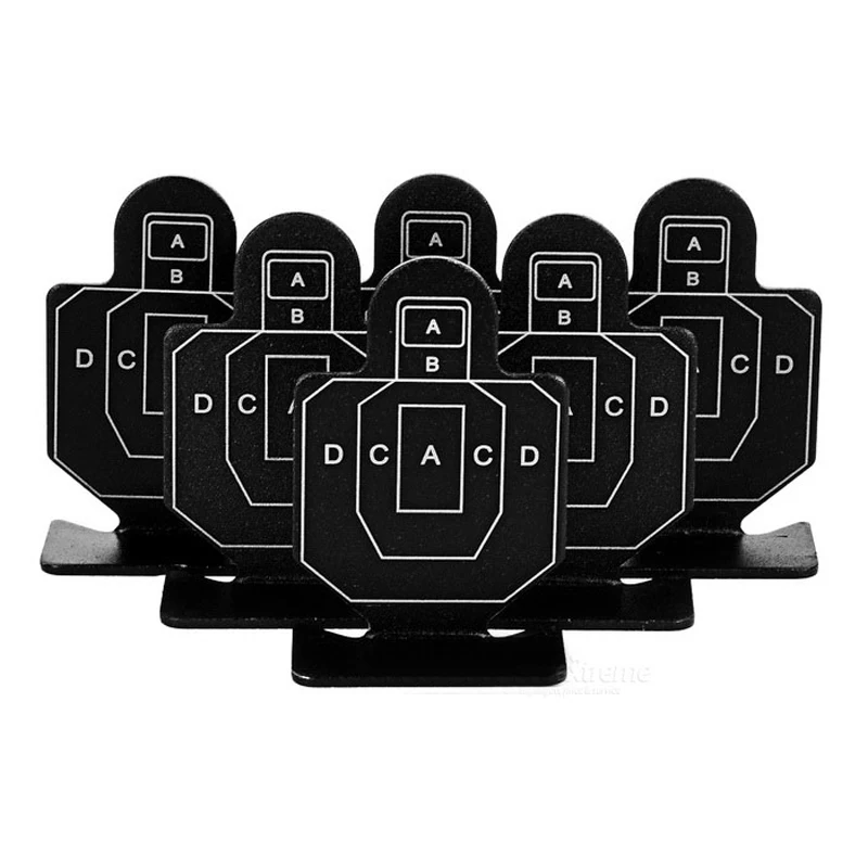 Square Aluminum Alloy BB shotgun and Airsoft pistol Target Setin