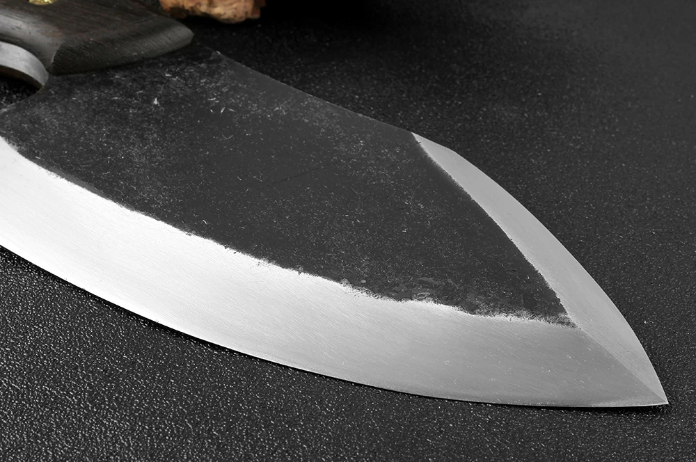  XITUO Kitchen Chef Knife High Hardness Manganese Steel Clad Steel Handmade Forged Butcher Big & Hea - 32906847355