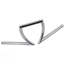 Черный серый стальной руль для мотоцикла Z Bar 8-3/" Rise Unicersal для Harley Honda Suzuki KTM YAMAHA BMW Kawasaki