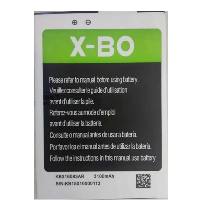 KB316083AR Батарея для X BO V39 Batteria V10 аккумулятор мобильного телефона 3 8 В 3100 мАч литий