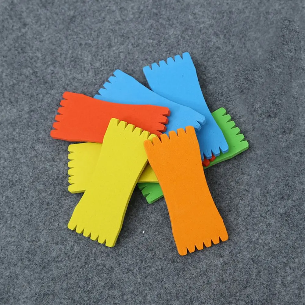 

10Pcs/bag Colorful Sponge Winding Board 11.5*5*0.5 cm Foam Fish Wire Plate Fishing Tools Fishing Accessories