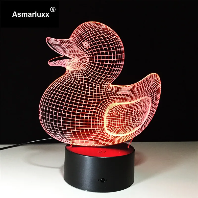 Asmarluxx Duck 3d led lamp0006